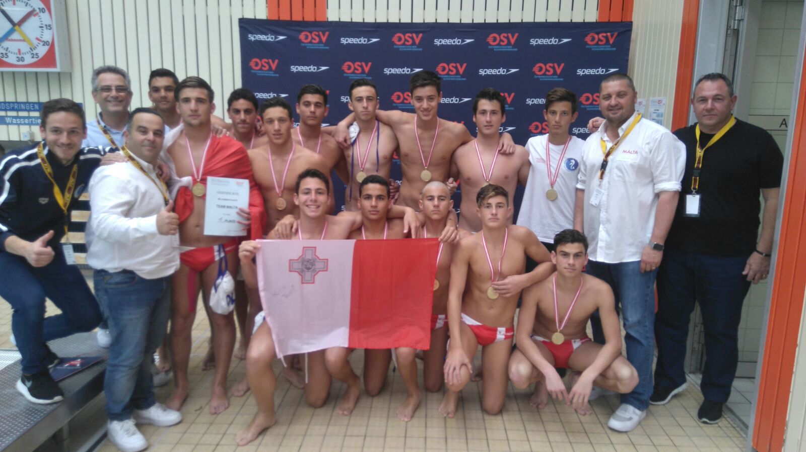 Waterpolo Malta tirbaħ lEU Nations Cup Newsbook