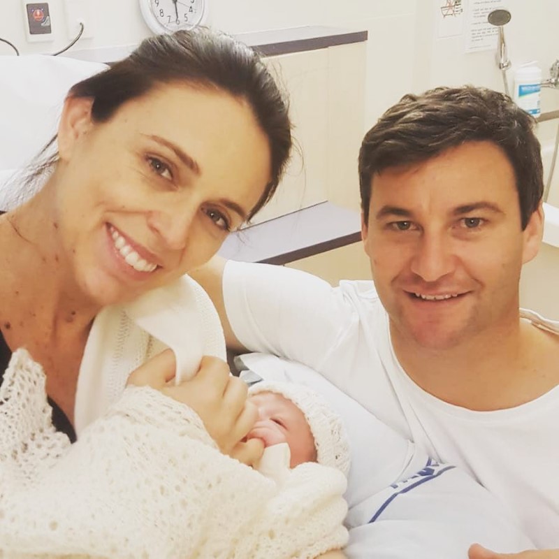 Jacinda Ardern and Clarke Gayford Jacinda Ardern and Clarke Gayford