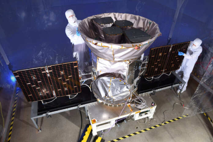FILE PHOTO: NASA handout photo of TESS, the Transiting Exoplanet Survey Satellite