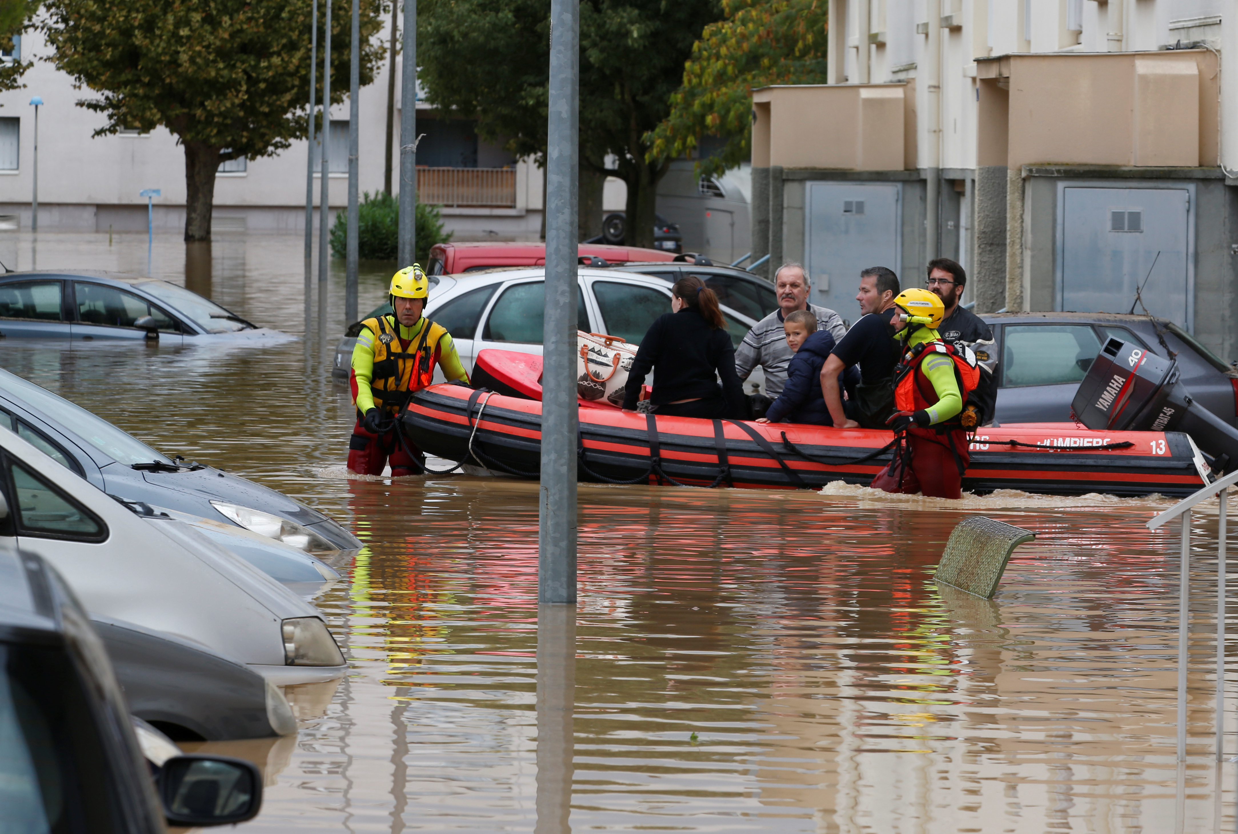 At least 13 killed by flash floods in southern France