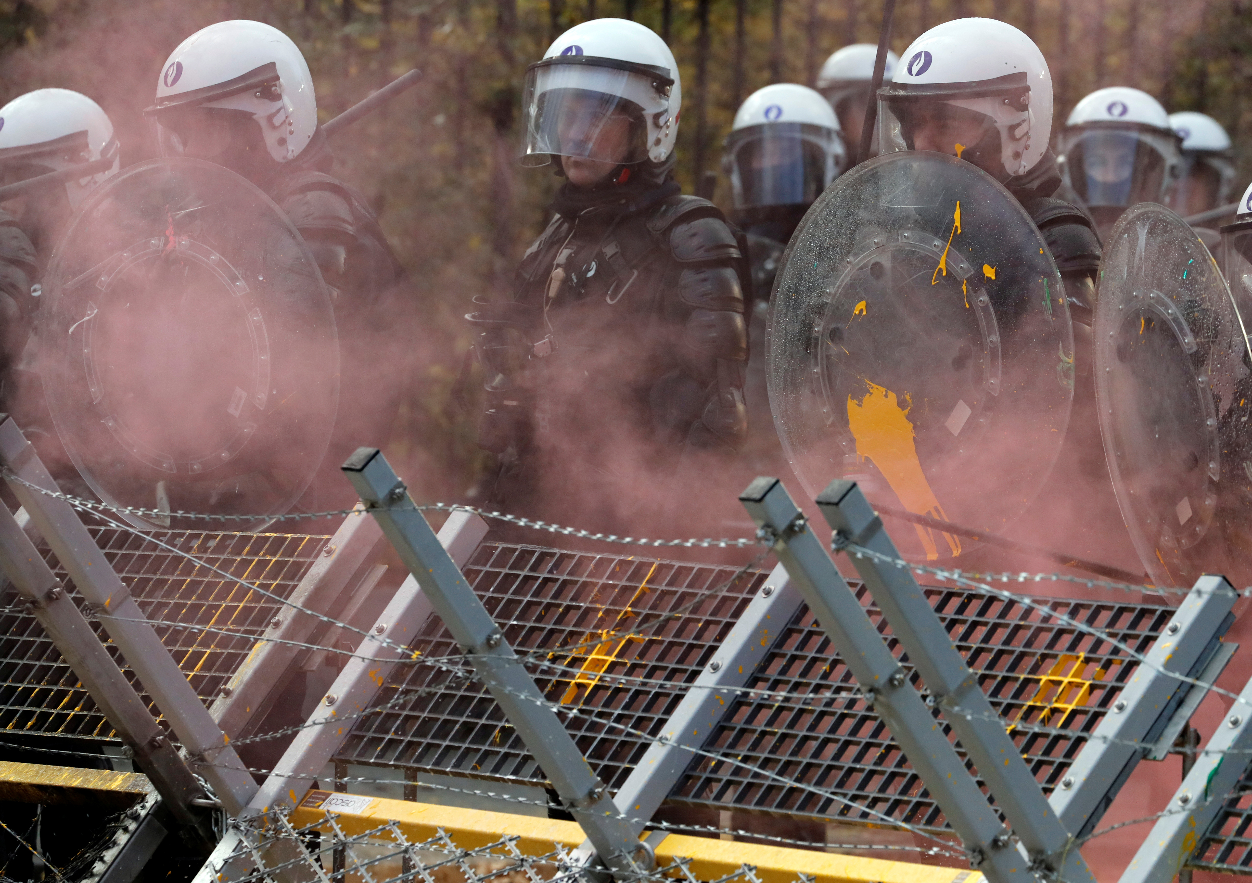 Yellow vests' protest in Brussels