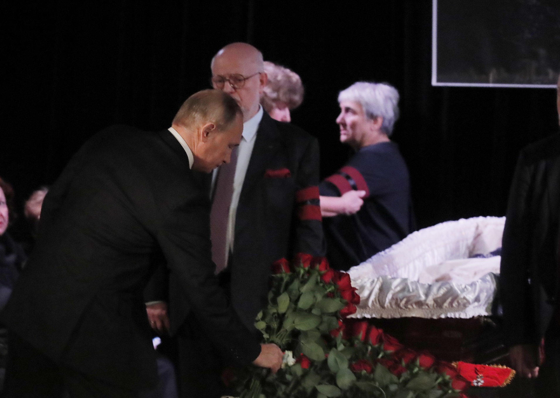 Russian President Putin pays respect to human rights activist Alexeyeva in Moscow