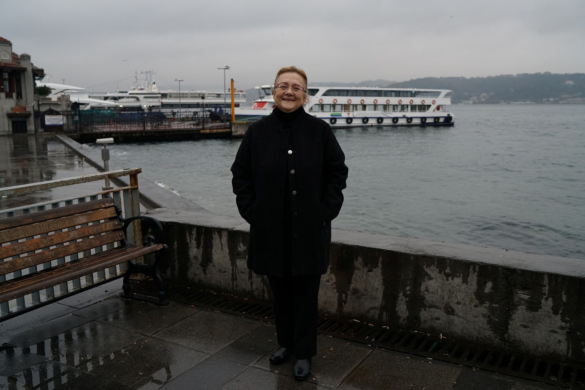 Mucella Yapici, who was called in last month by police to face more questions about her role in Turkey's Gezi Park protests, poses in Istanbul