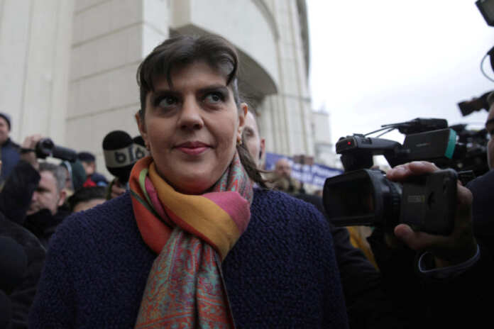 FILE PHOTO: Romania's former chief anti-corruption prosecutor Kovesi arrives to attend a hearing in Bucharest