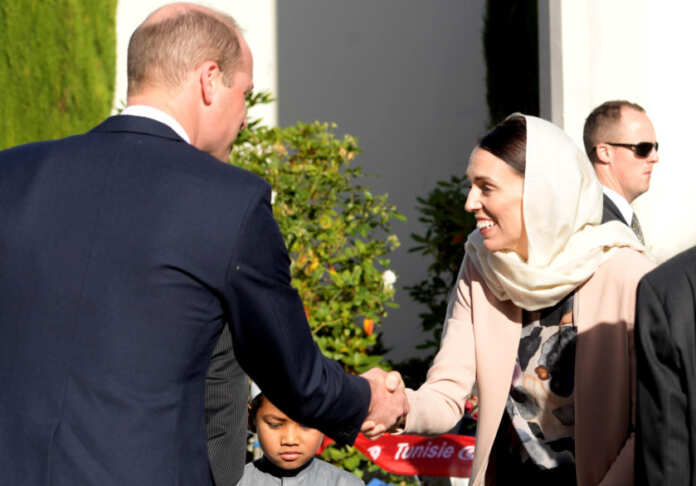 Britain’s Prince William visits Al-Noor mosque in Christchurch