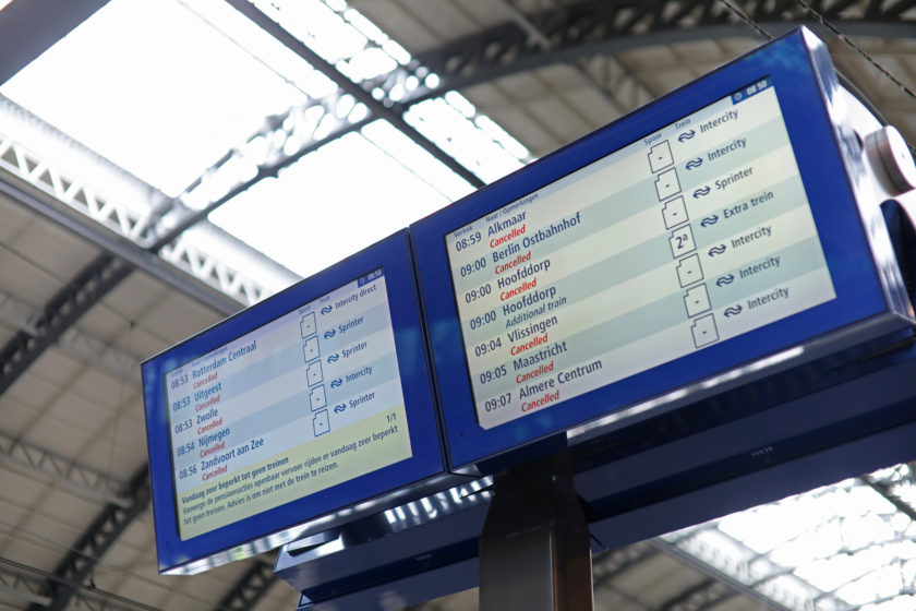 Dutch public transport in strike in demand for better pension deal in Amsterdam