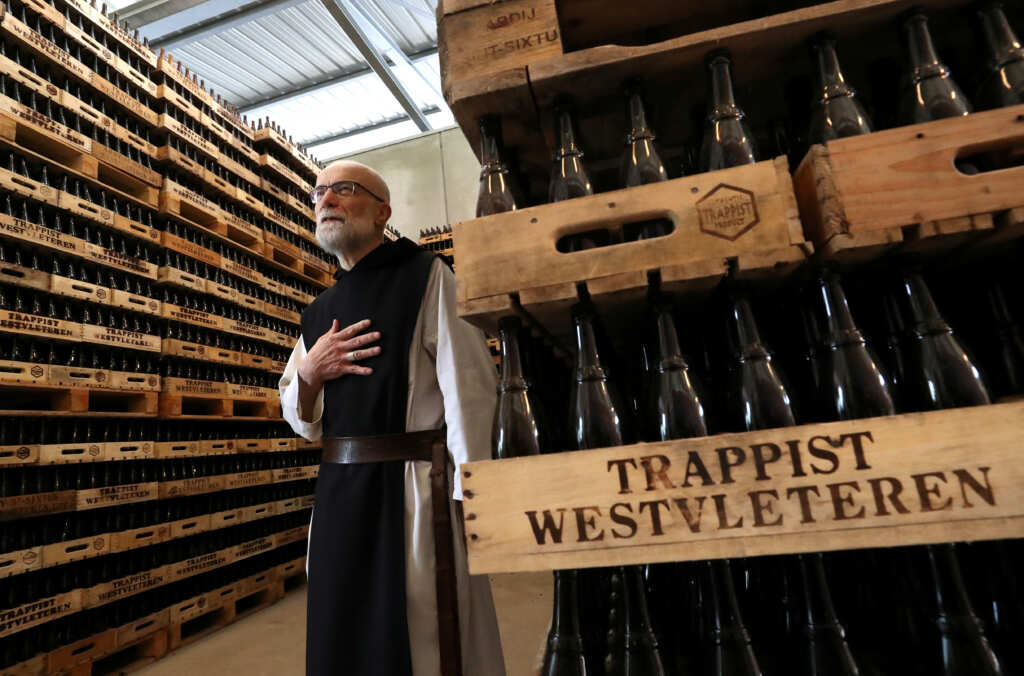 Photos Overwhelmed Belgian monks enter age to sell prized
