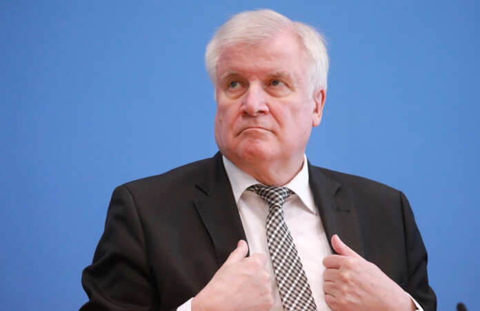 News conference on politically motivated crimes in Berlin