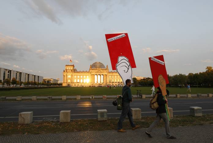 German government prepares for all night talks on a new climate policy