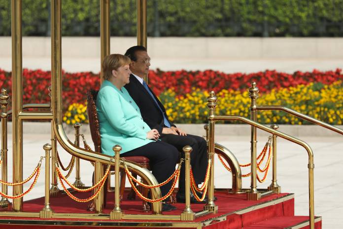 German Chancellor Angela Merkel visits China