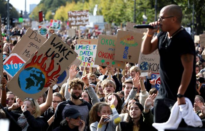 FILE PHOTO: Global Climate Strike in Berlin