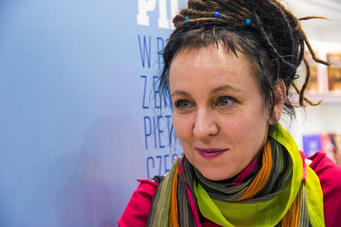 Writer Olga Tokarczuk takes part in EXPO Krakow book fair in Krakow