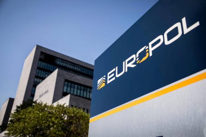 Undated handout archive photo shows Europol's headquarters in The Hague