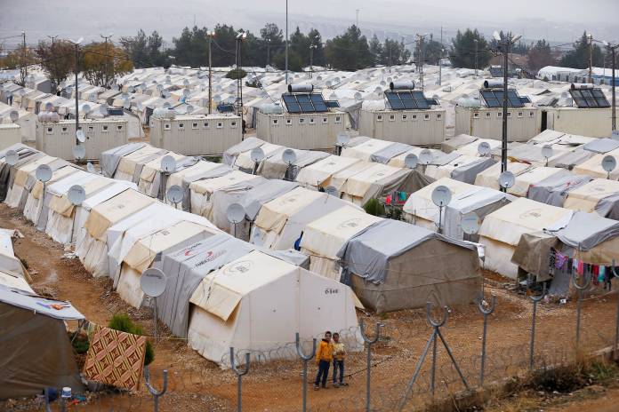 FILE PHOTO: A general view of Nizip refugee camp