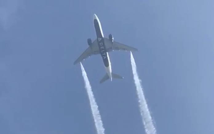 Delta Airlines jet empties its fuel tanks as it makes emergency landing at LAX