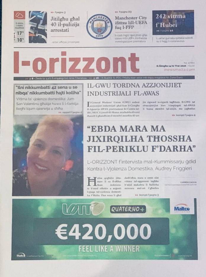 Malta's Newspaper front pages review Newsbook