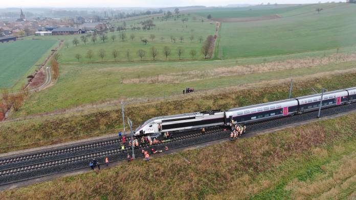 High-speed TGV train derails in eastern France
