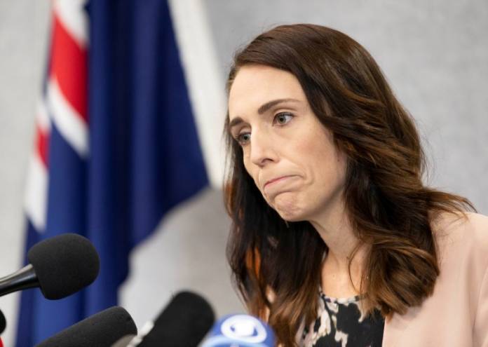 New Zealand Prime Minister Jacinda Ardern during a news conference in Christchurch New Zealand Prime Minister Jacinda Ardern during a news conference in Christchurch