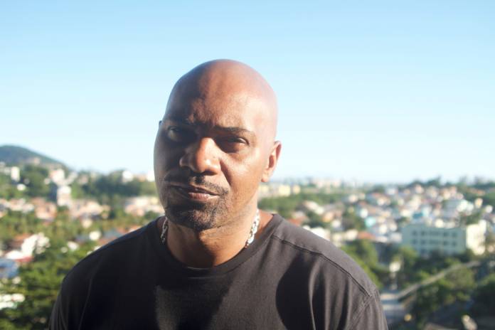 Brazilian rapper MV Bill poses during the coronavirus disease (COVID-19) outbreak, in Rio de Janeiro
