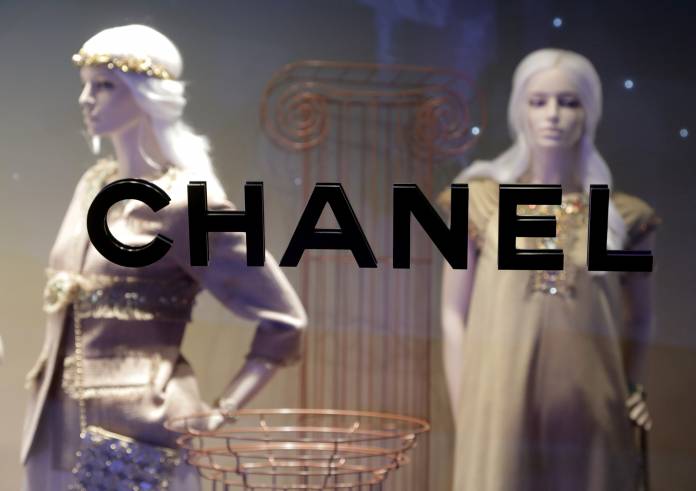 FILE PHOTO: Chanel logo is seen on the company's store in Monte Carlo
