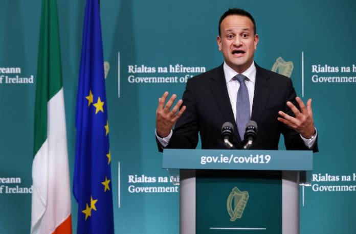 News conference on the ongoing situation with the coronavirus disease (COVID-19) in Dublin