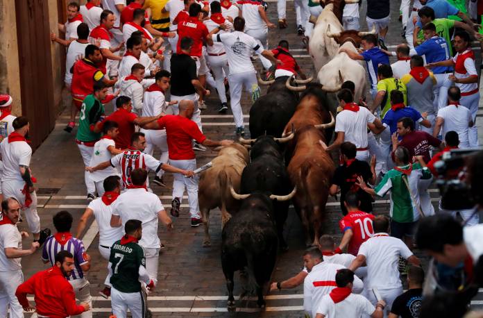 FILE PHOTO: San Fermin festival in Pamplona