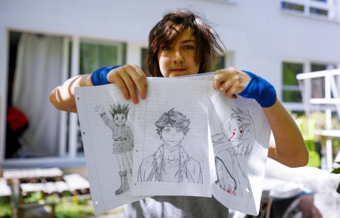 The Wider Image: Children's drawings from lockdown show the world what they miss most