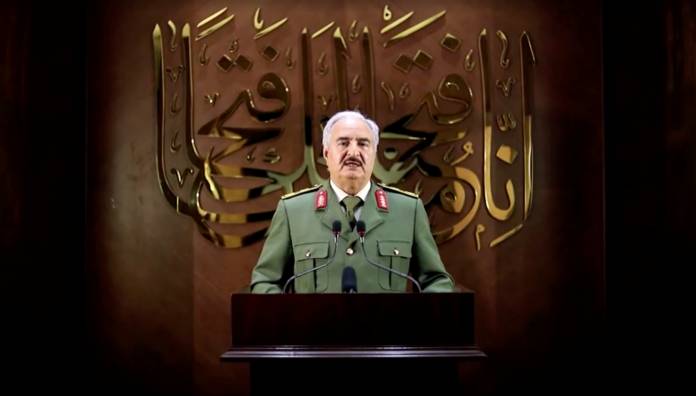 FILE PHOTO: Libya's eastern leader Haftar says army to take formal control