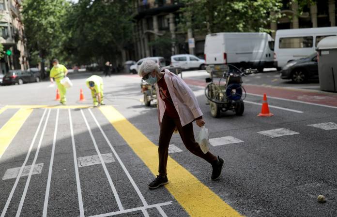 Coronavirus disease (COVID-19) outbreak, in Barcelona