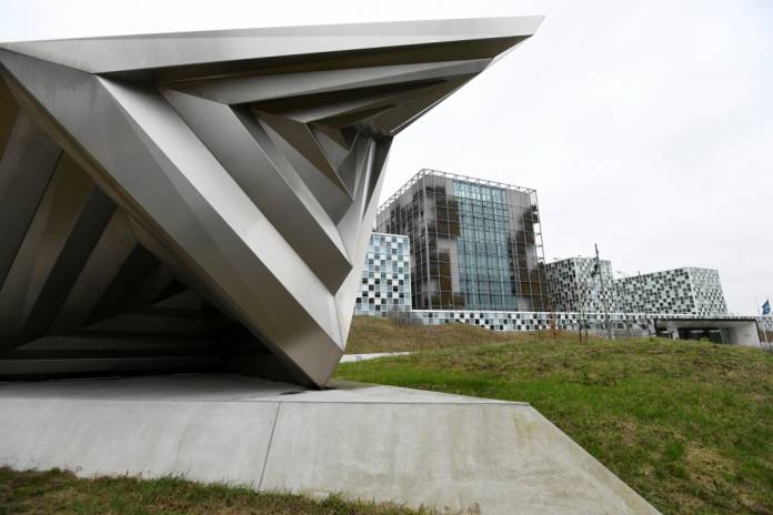 FILE PHOTO: The International Criminal Court building is seen in The Hague, Netherlands, January 16, 2019. REUTERS/Piroschka van de Wouw/File Photo