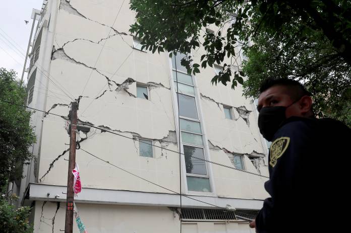 An earthquake in Mexico City