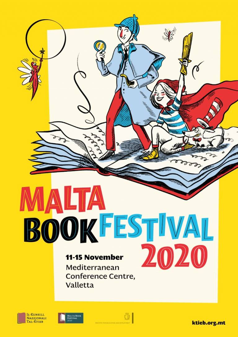 Malta Book Festival 2020 official poster released - Newsbook