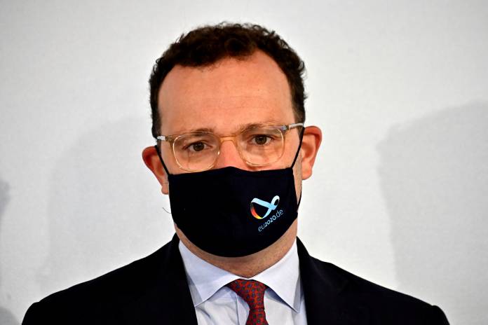 EU health Ministers hold a video conference in Berlin
