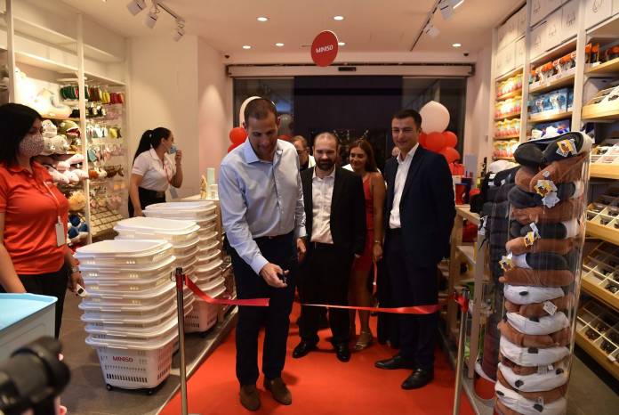 Prime Minister Robert Abela inaugurates Miniso Retail Outlet Tagliaferro Centre, High Street, Sliema Prime Minister Robert Abela inaugurates Miniso Retail Outlet Tagliaferro Centre, High Street, Sliema