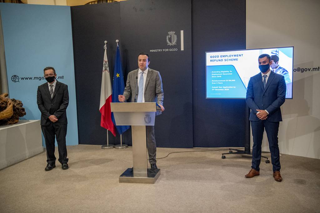 Government launches employment refund scheme for Gozo Newsbook