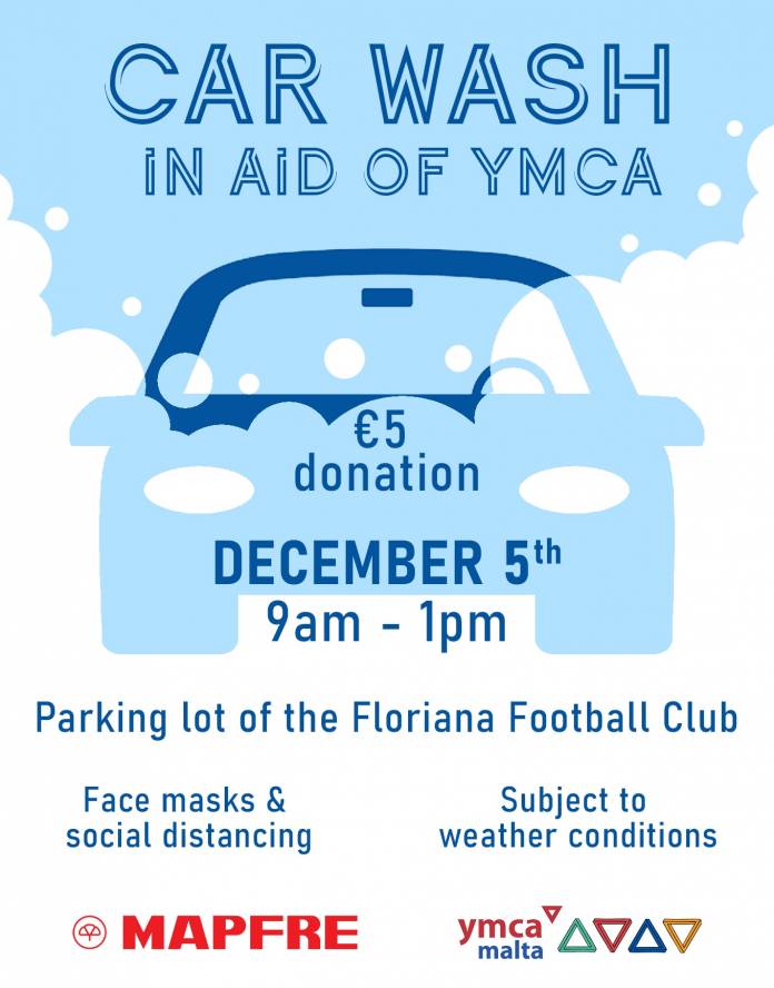 Car wash in aid of YMCA Malta by MAPFRE Newsbook