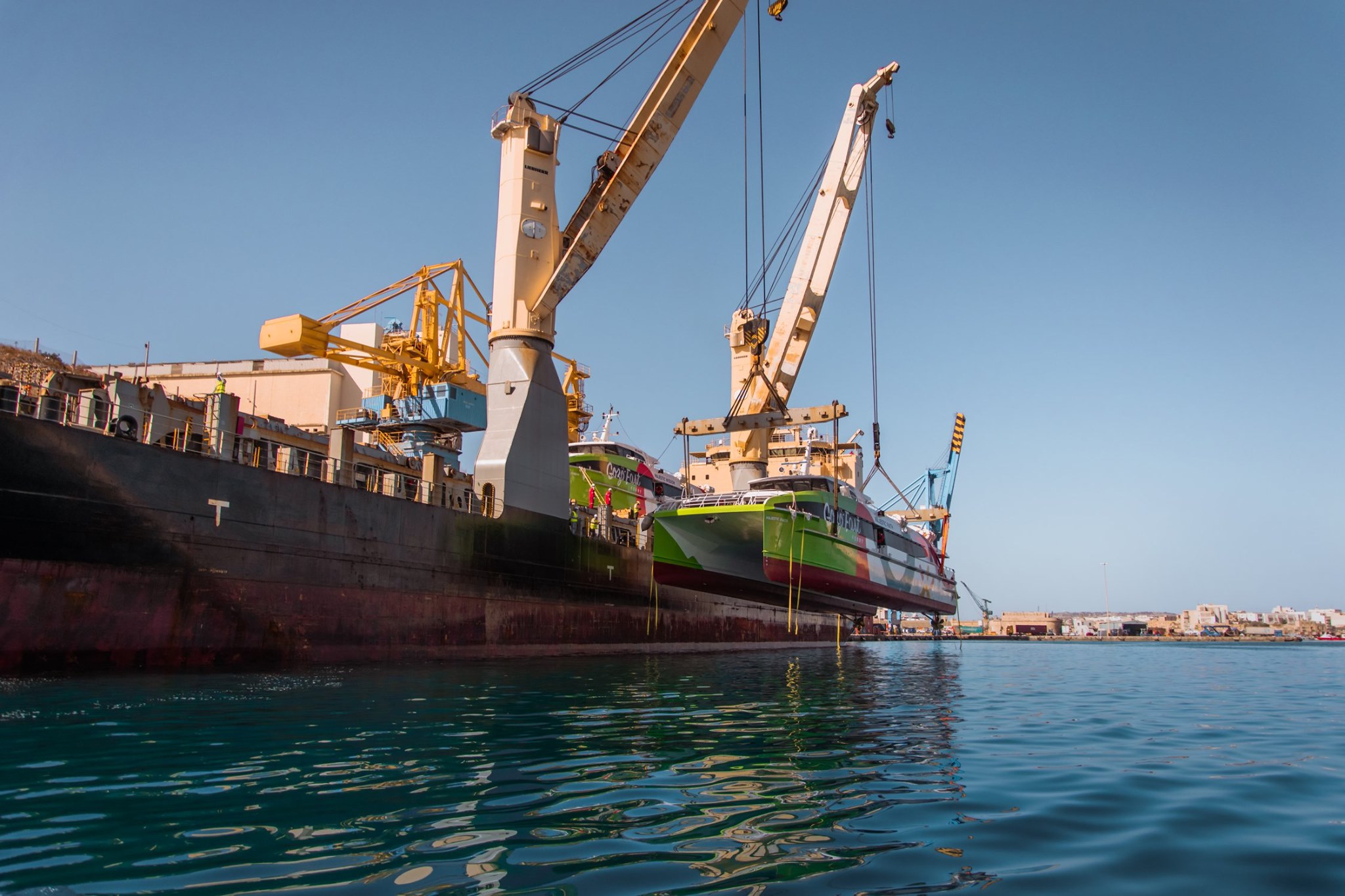 Gozo fast ferry seacrafts arrive in Malta Newsbook