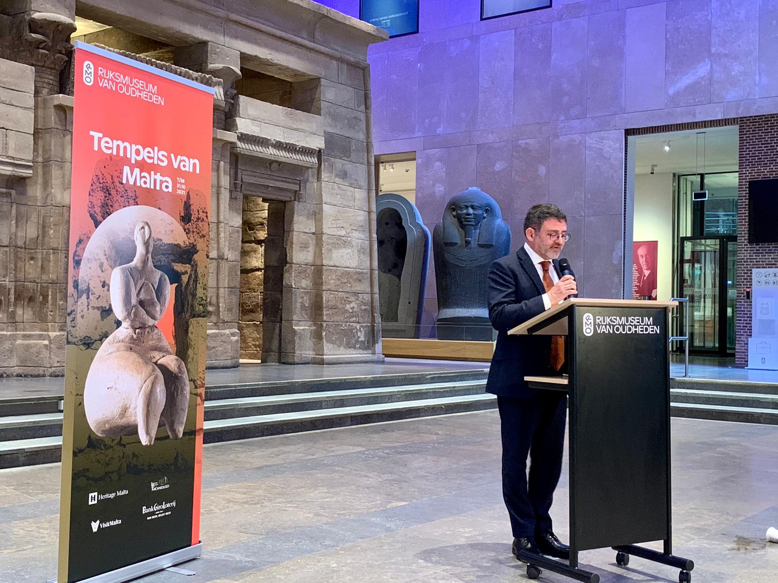 Watch: Virtual tour of 'Tempels van Malta' exhibition in major Dutch museum - Vimarsana News