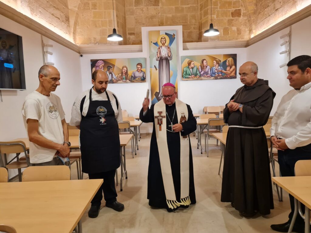 visits Franciscan Soup Kitchen in Valletta Newsbook