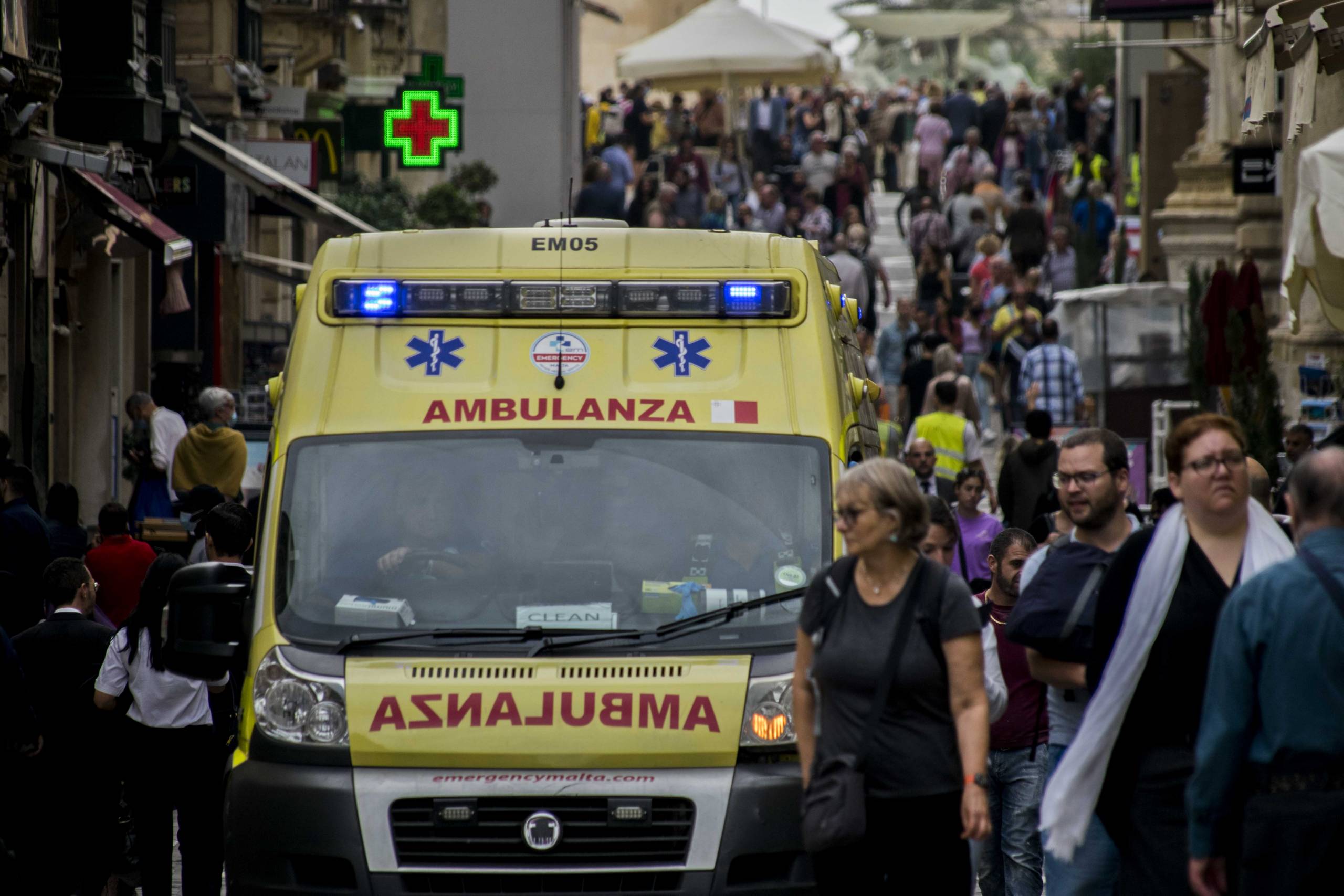 Sustained Fall Man injured in Valletta construction site fall