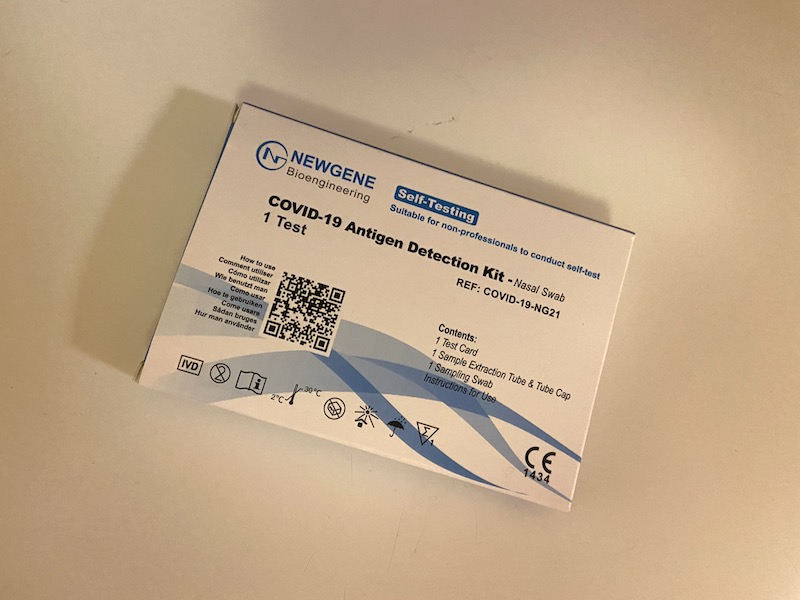 Covid 10 selftesting kits approved by Maltese health authorities
