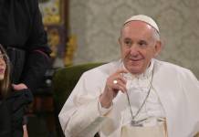 “Iltqajt mal-Papa Franġisku biex jitlob għal ibni li miet bil-kanċer” Papa Frangisku Georgia Mae Palazz Valletta