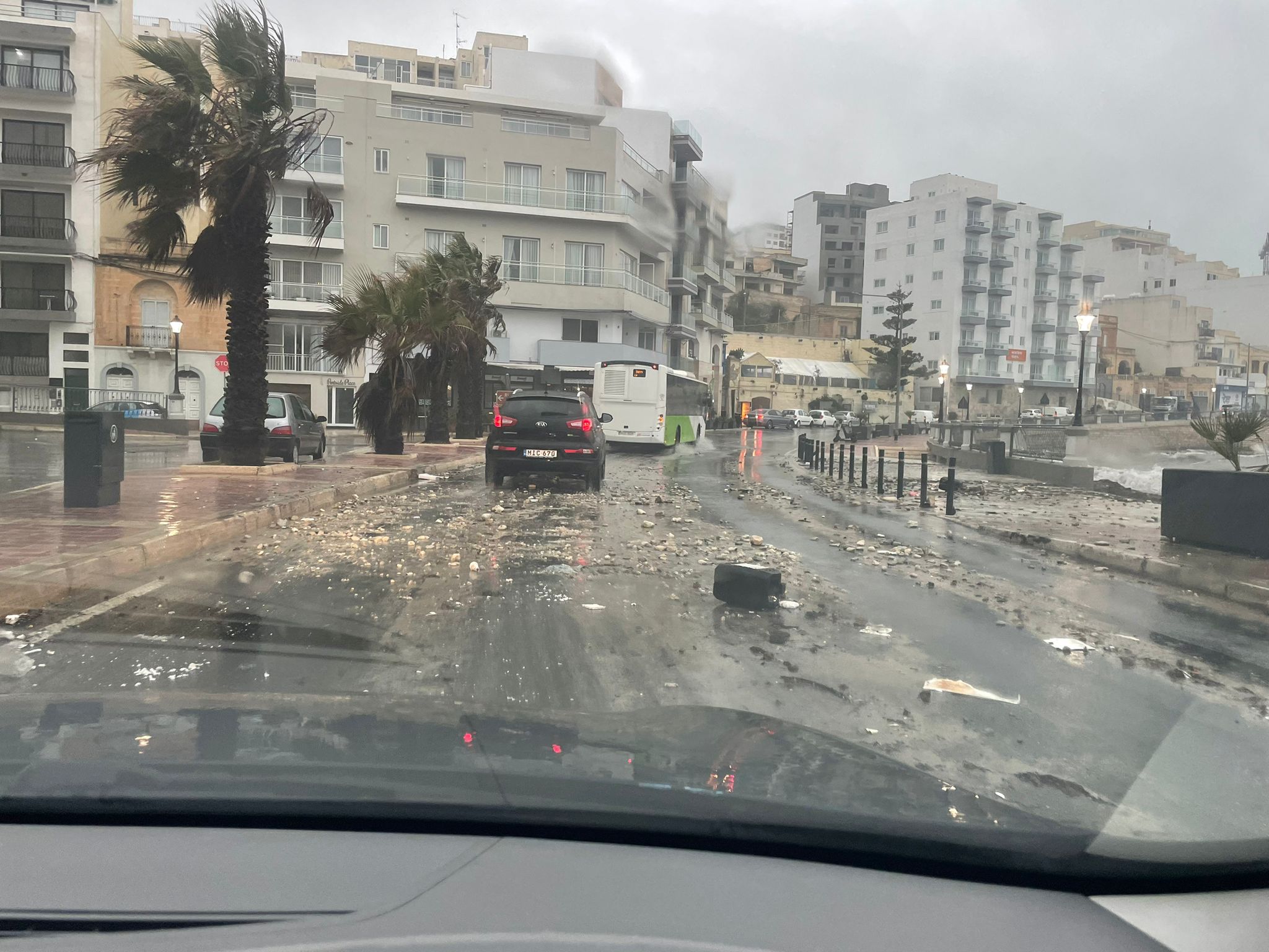 Met Office issues orange warning as storm intensifies over Malta