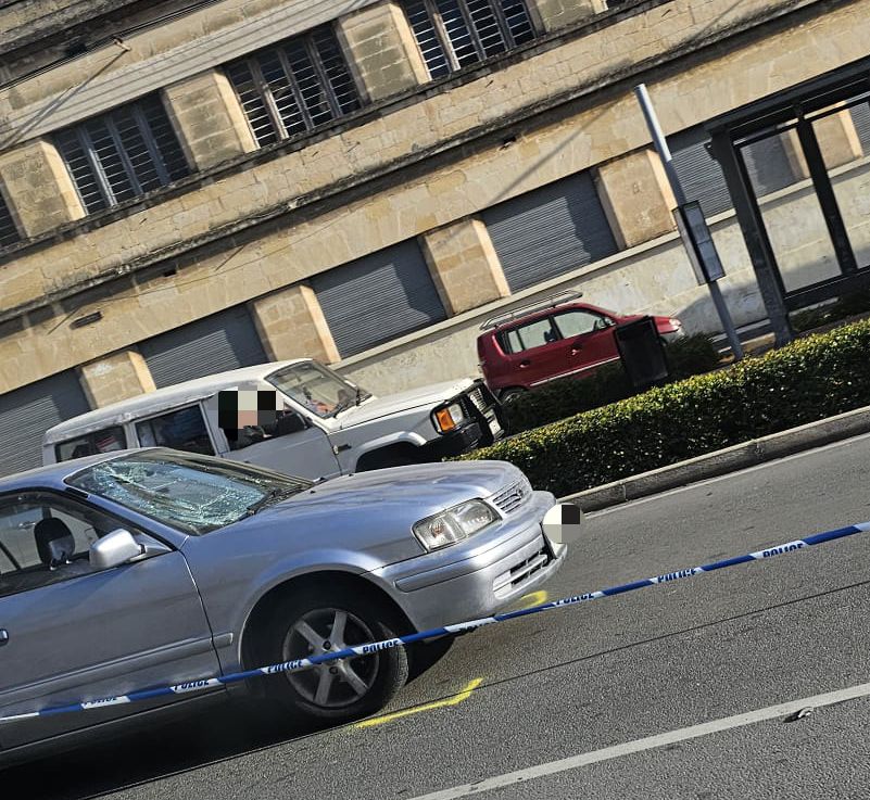 Man hit by a car in Ħamrun