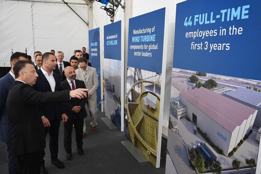 Kumpanija Torka se timmanifattura partijiet minn turbini tar-riħ f'Malta