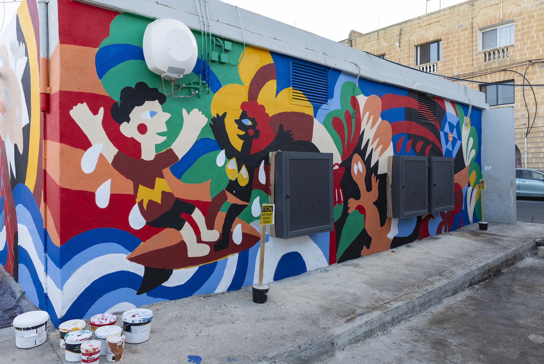 Mural inaugurated in Gżira to celebrate diversity and inclusion
