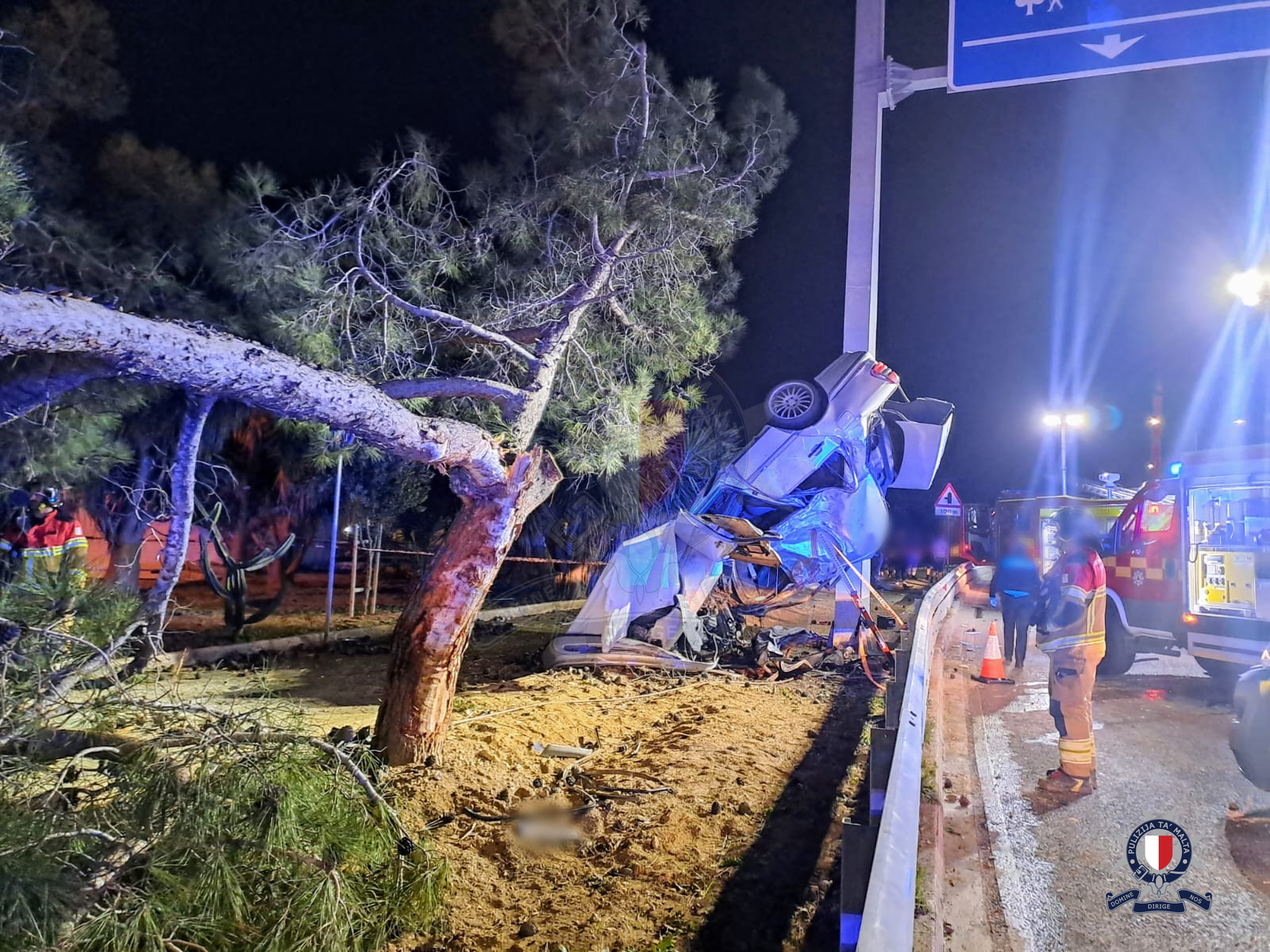 Imut żagħżugħ ta' 25 sena wara li tilef il-kontroll tal-karozza f'Ħ'Attard