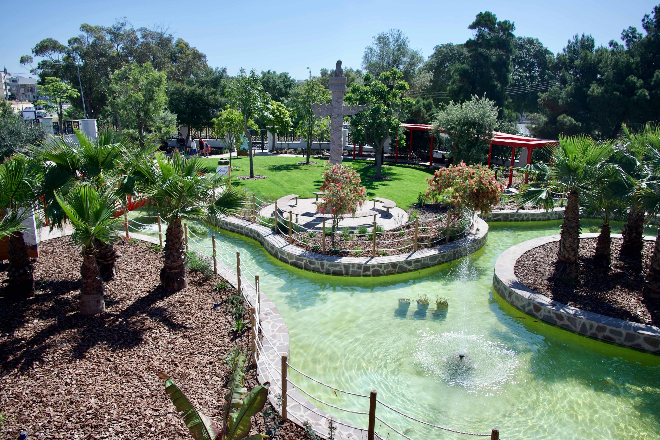 Gnien Rousset Santa Luċija’s neglected Ġnien l-Iskultura transformed into oriental garden
