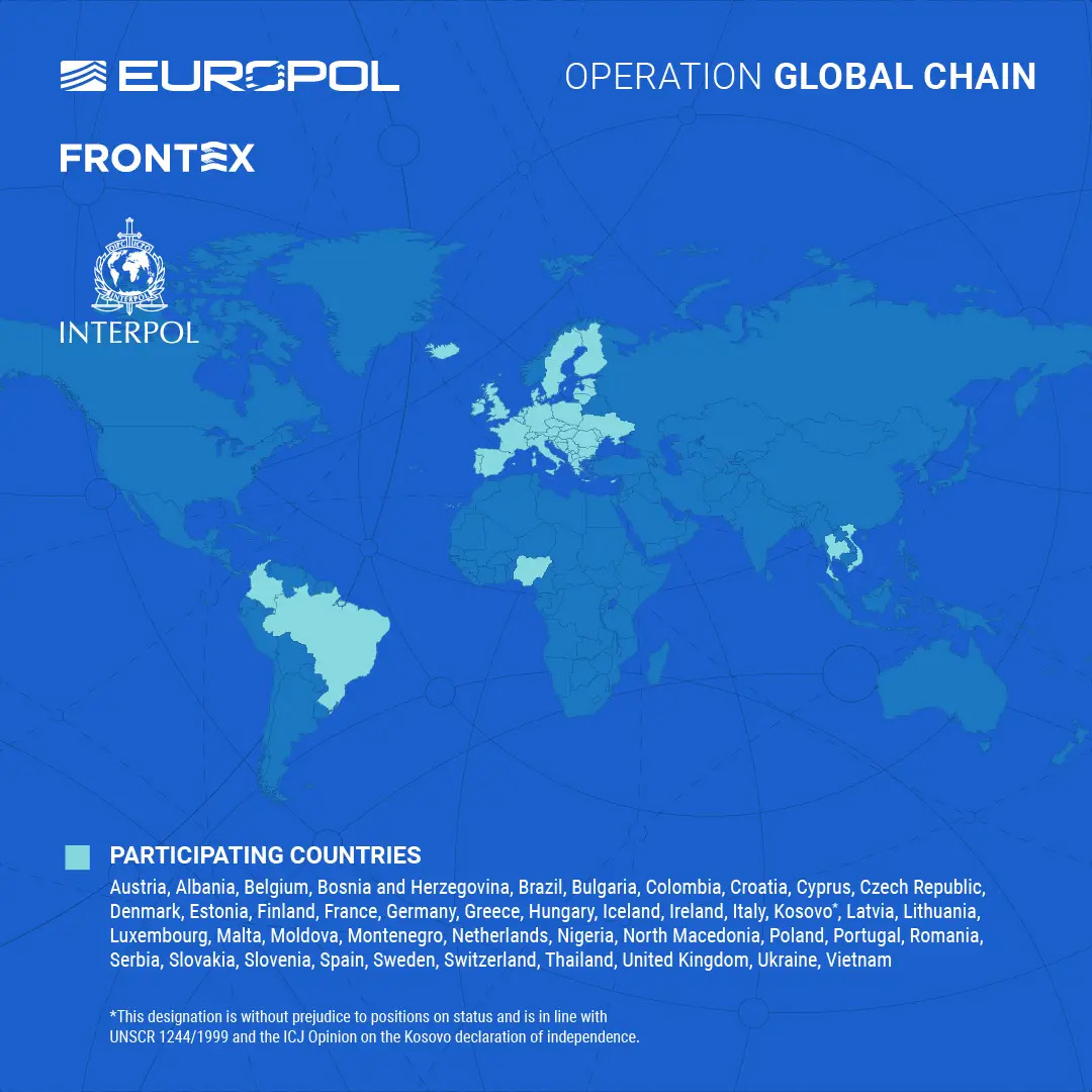 Maltese police participate in major international operation against ...