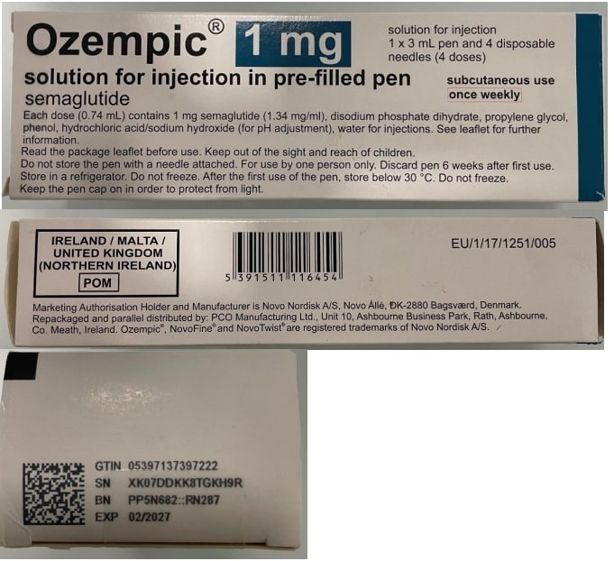 Ozempic alert: Suspect batch pulled over fake fears